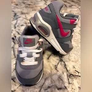 Nike Infant Air Max Sneakers in Gray and Pink
